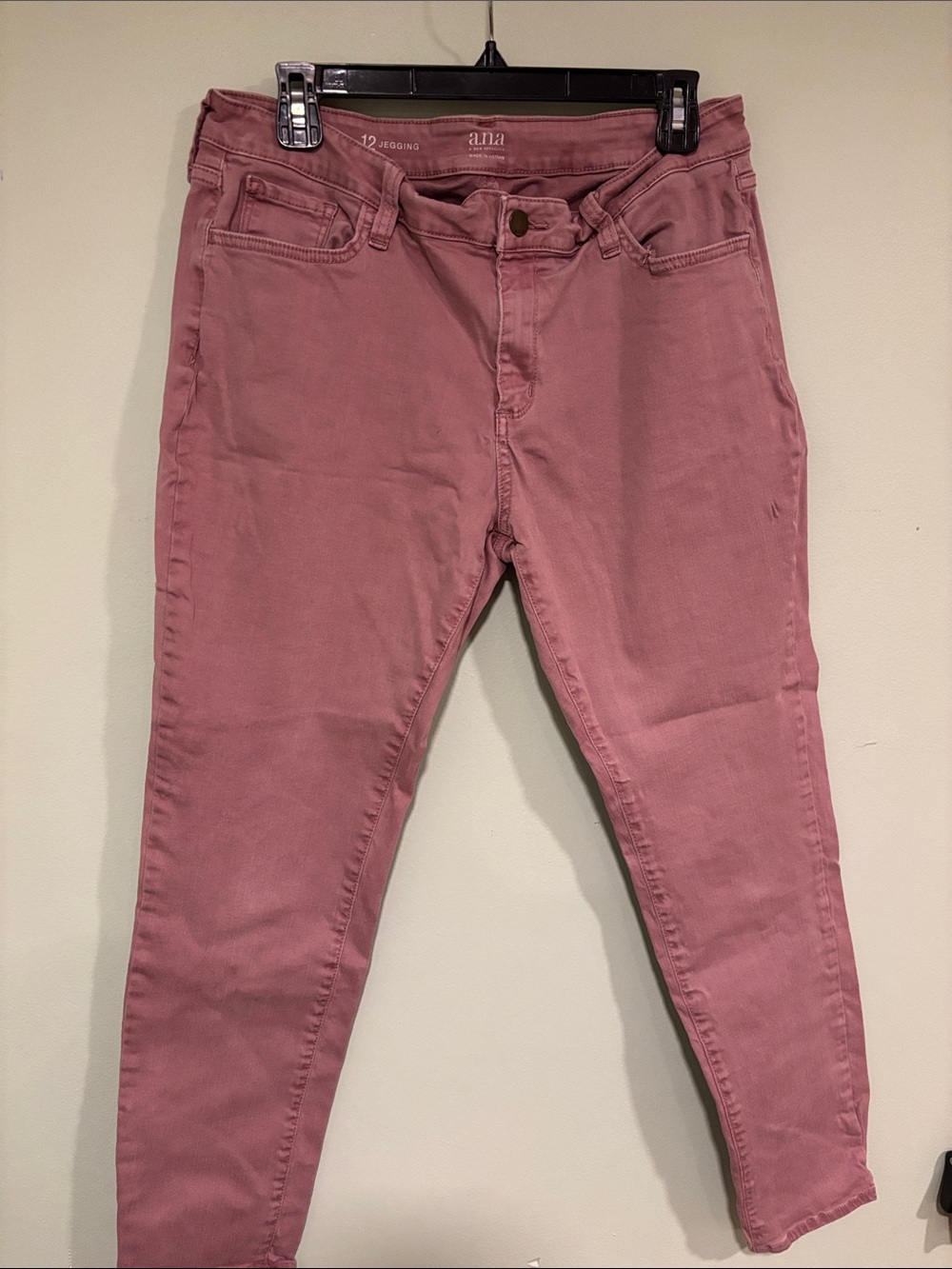 Anna Dusty Rose Women's Jeggings
